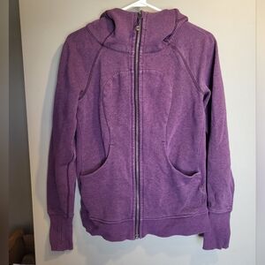 Lululemon Purple Zip-Up Hoodie, Size 4 **see Descriptions**